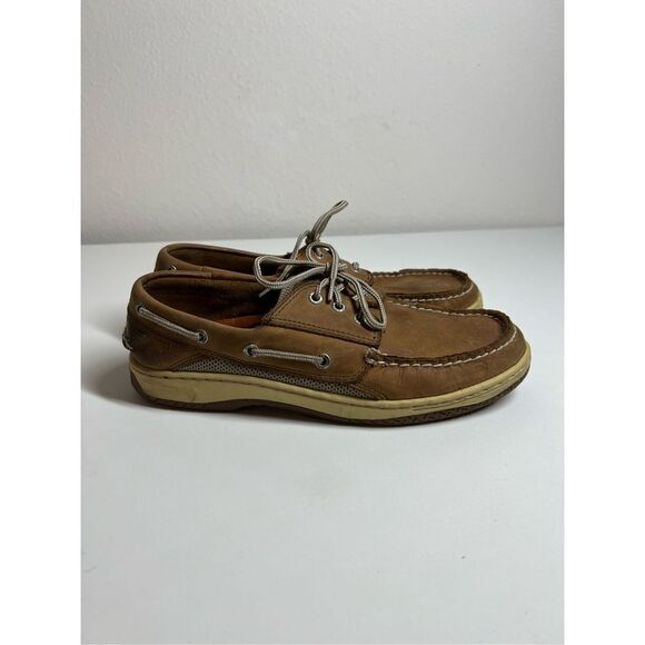 Sperry Other - Sperry Top Sider Mens Size 9.5 Tan/Brown Leather Boat Shoes Casual Shoes